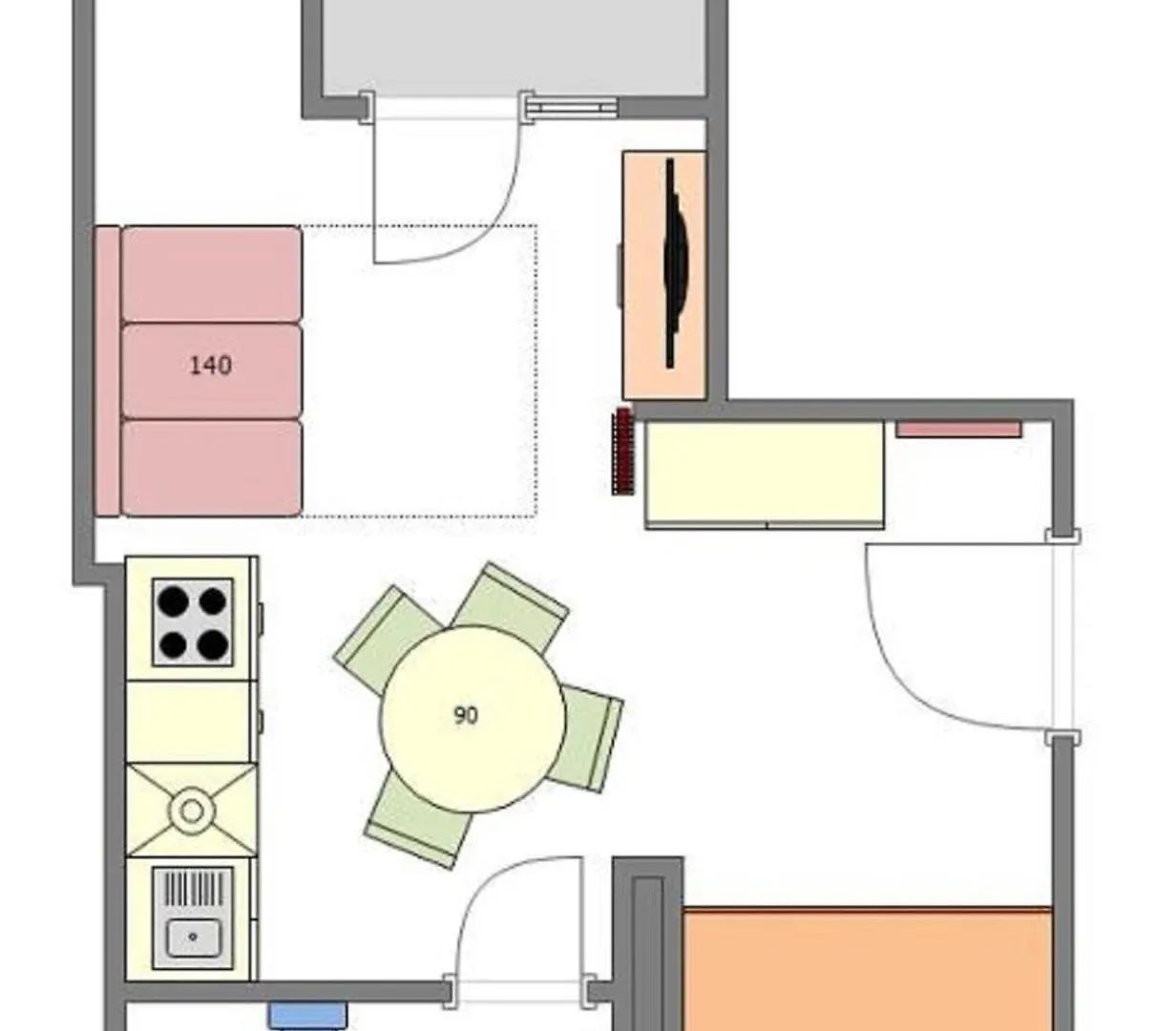 Cozy Studio In The Main City Center 프라하 체코
